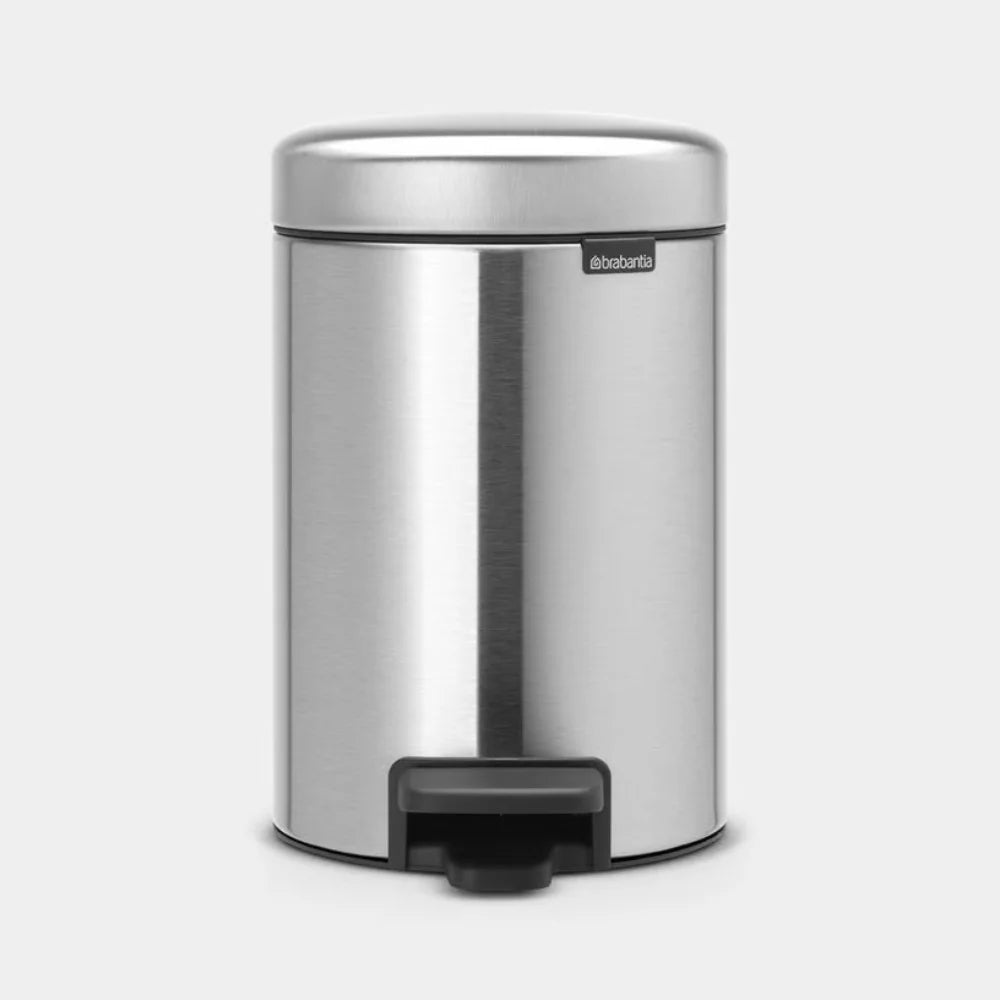 Brabantia｜Newicon Pedal Bin Round Pedal Bin 3L｜Plastic inner bin｜5 colors 5 Colors 