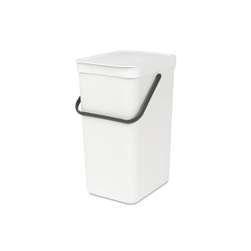 Brabantia｜Sort & Go Waste Bin 掛牆式手提回收垃圾桶 16L｜塑膠內桶｜4款顏色