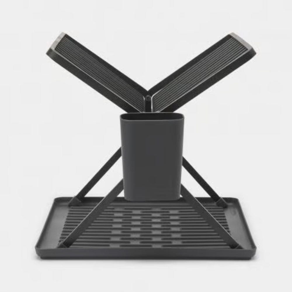 Brabantia｜Foldable Dish Drying Rack 廚用X型碗碟瀝水架｜31.5 x 33 x 37cm｜兩種顏色