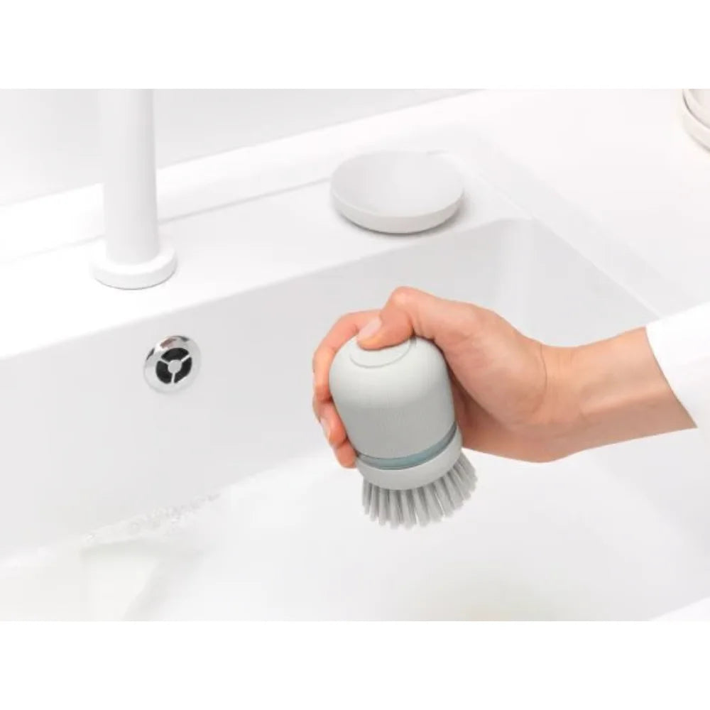 Brabantia ｜Soap Dispensing Dish Brush 壓液式洗碗刷連底座｜兩款顏色