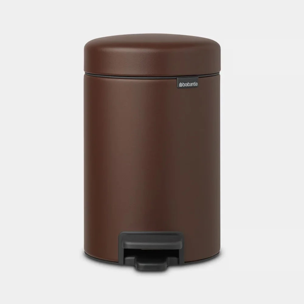 Brabantia｜Newicon Pedal Bin Round Pedal Bin 3L｜Plastic inner bin｜5 colors 5 Colors 