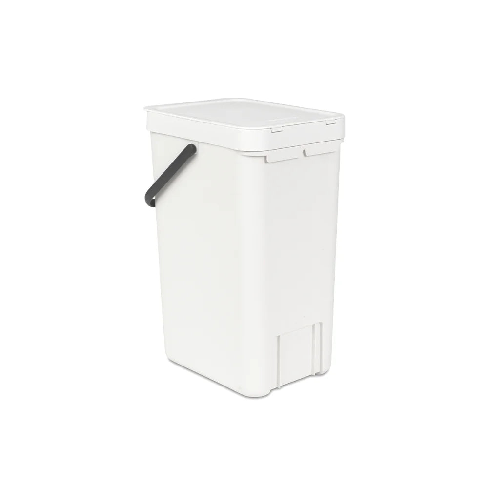 Brabantia｜Sort & Go Waste Bin 掛牆式手提回收垃圾桶 16L｜塑膠內桶｜4款顏色