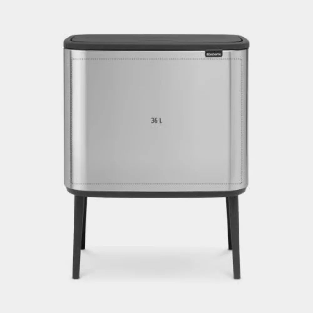 Brabantia｜Bo Touch Bin 彈蓋垃圾桶 36L｜塑膠內桶｜3款顏色