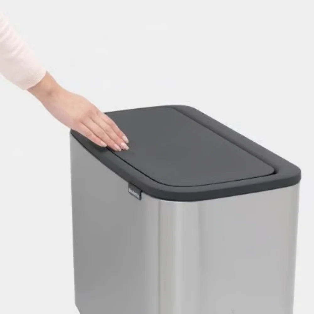 Brabantia｜Bo Touch Bin 彈蓋垃圾桶 36L｜塑膠內桶｜3款顏色