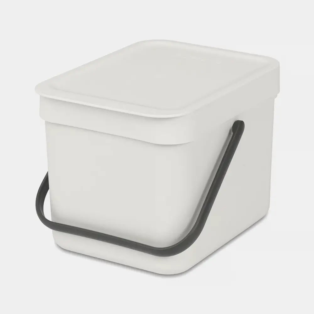 Brabantia｜Sort & Go Waste Bin 掛牆式手提回收垃圾桶 6L｜塑膠內桶｜3款顏色