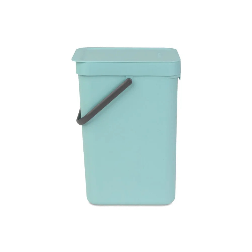 Brabantia｜Sort & Go Waste Bin 掛牆式手提回收垃圾桶 12L｜塑膠內桶｜4款顏色