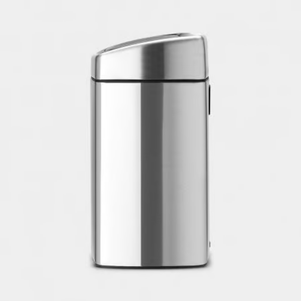 Brabantia｜Touch Bin 方形彈蓋腳踏桶 10L｜無印