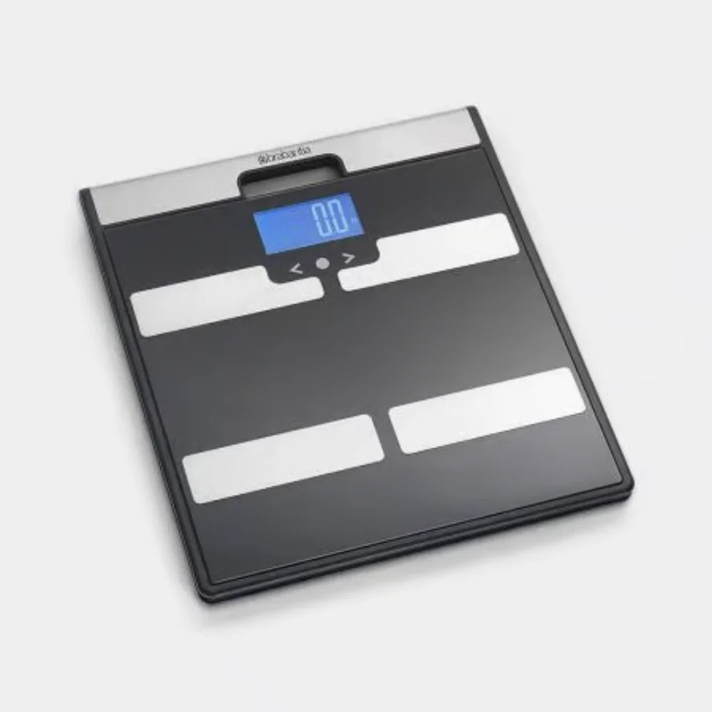 Brabantia丨Bathroom Scale 免電池電子浴室磅 4.3x30x30cm丨黑色