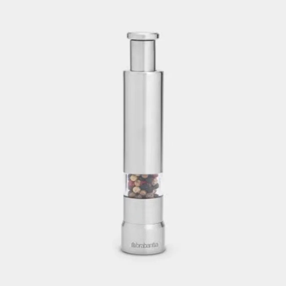 Brabantia ｜PROFILE Salt and Pepper Crushers 不鏽鋼孖裝胡椒磨｜14 x 2.8 x 5.5cm