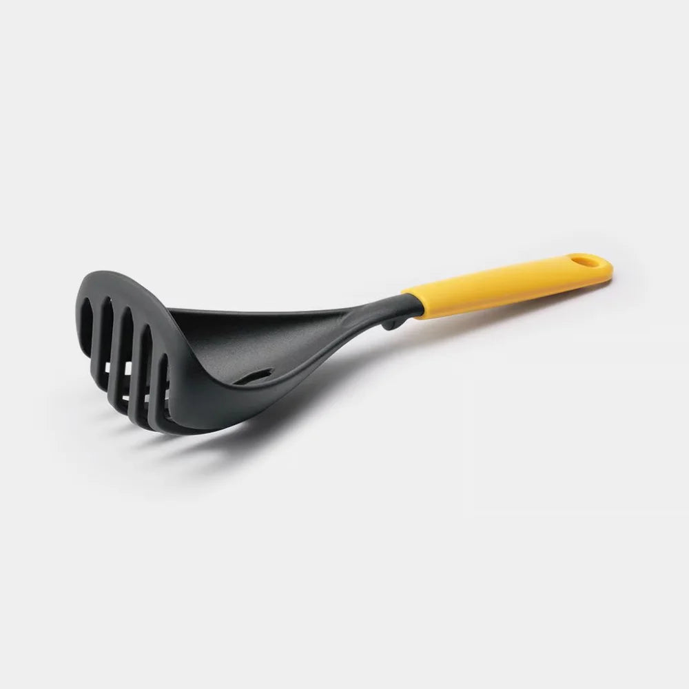 Brabantia ｜TASTY+ Potato Masher + Spoon 黃柄薯仔攪拌器 + 撈厘｜26.3cm