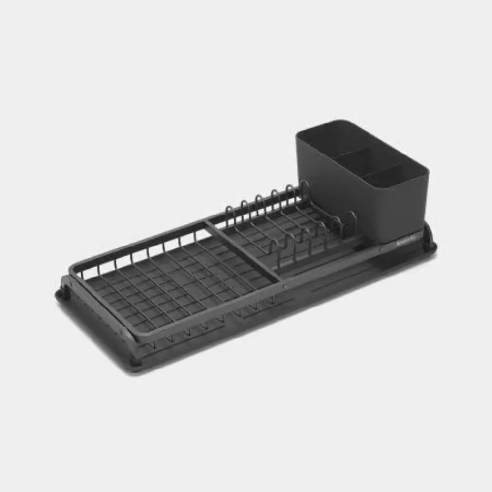 Brabantia｜Compact Dish Drying Rack 窄身碗碟瀝水架｜12.5 x 46.3 x 20cm｜兩種顏色