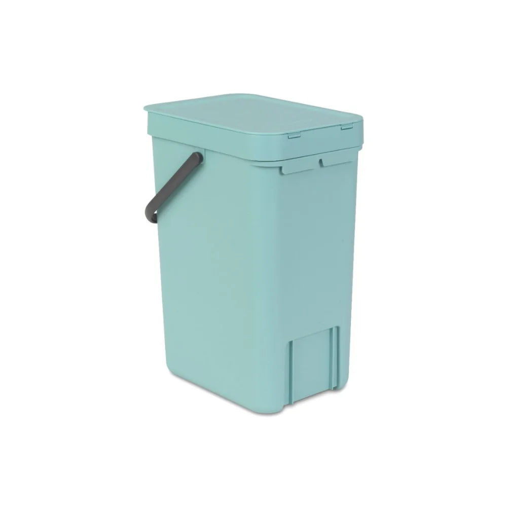 Brabantia｜Sort & Go Waste Bin 掛牆式手提回收垃圾桶 12L｜塑膠內桶｜4款顏色