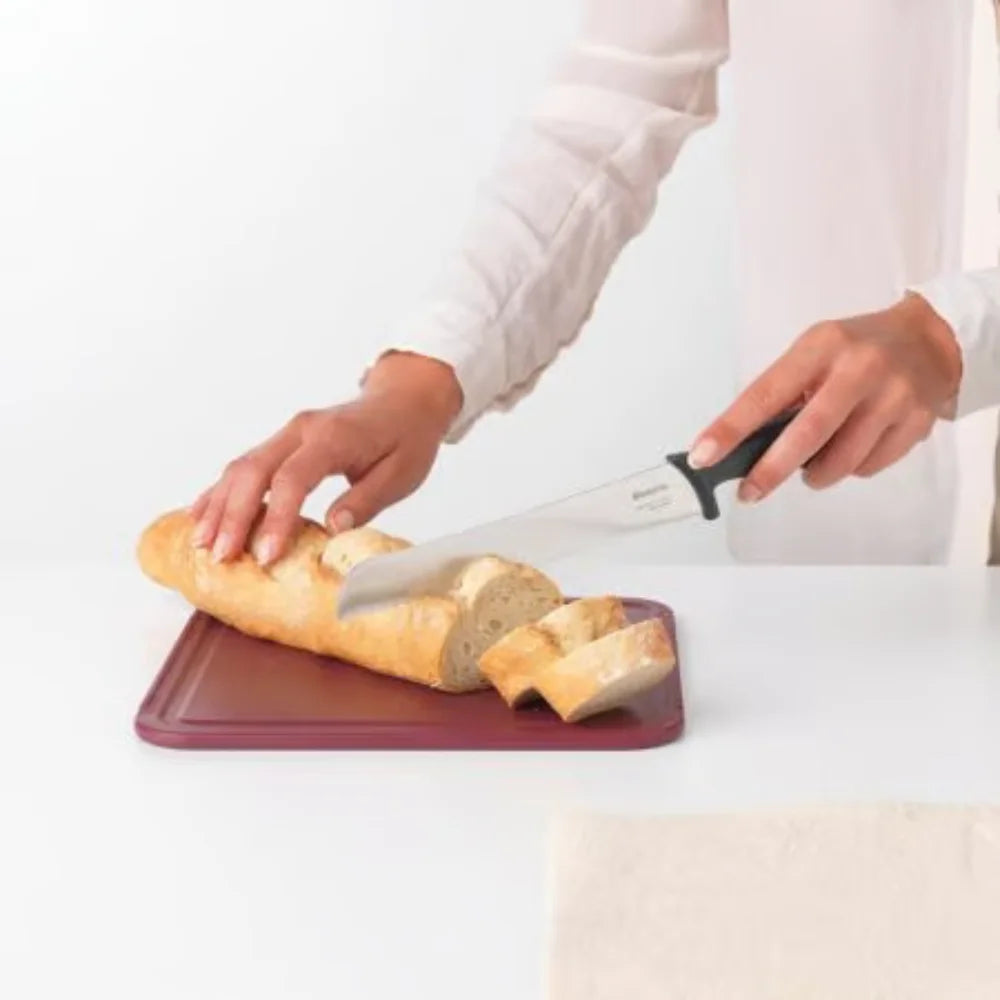 Brabantia ｜Tasty+ Bread Knife 灰柄不鏽鋼麵包刀｜33cm