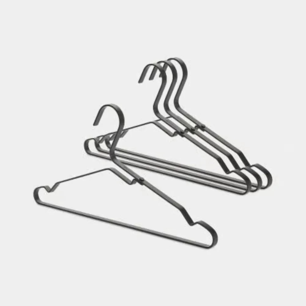 Brabantia丨Aluminium Clothes Hangers x 4 4個裝鋁合金衣架 丨2個顏色