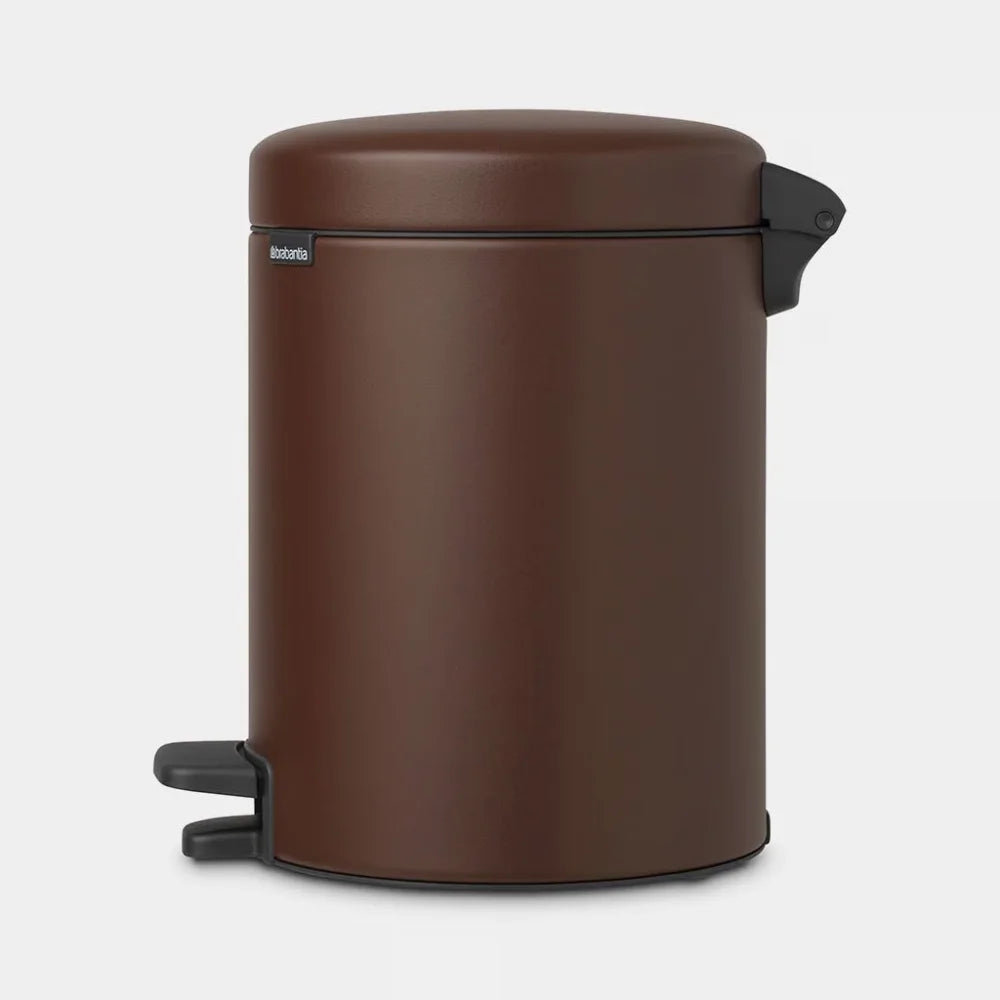 Brabantia｜NewIcon Pedal Bin Round Pedal Bin 5L｜Plastic inner bin｜4 colors