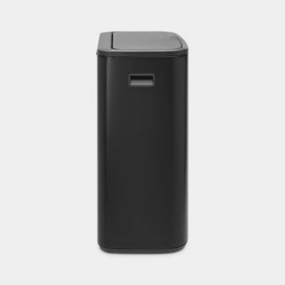 Brabantia｜Bo Touch Bin 彈蓋垃圾桶 60L｜塑膠內桶｜啞黑