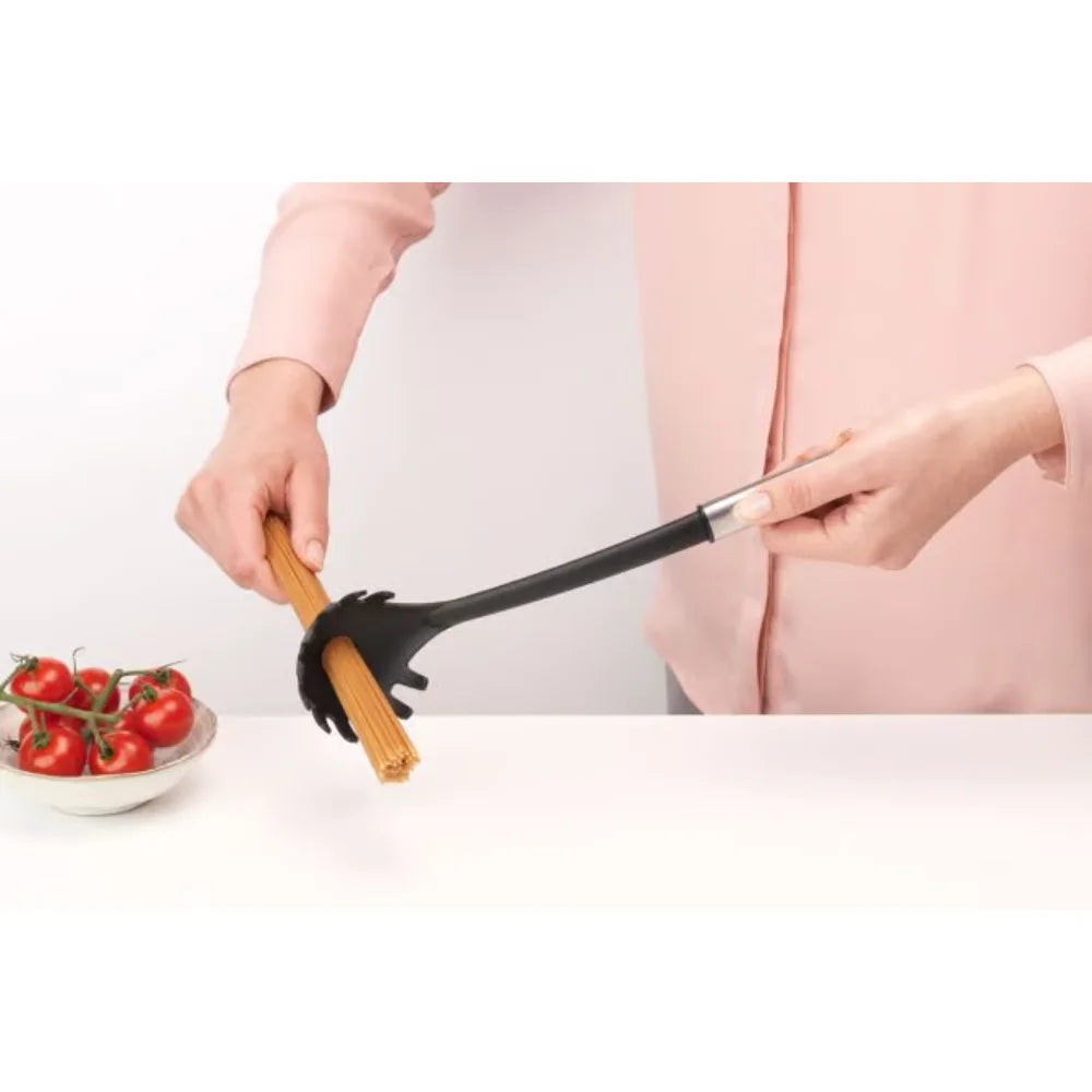 Brabantia ｜PROFILE Spaghetti Spoon 鋼柄易潔意粉殼 33.2cm