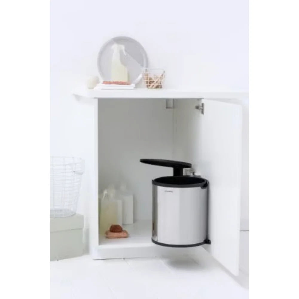 Brabantia｜Built-in Bin 崁入式垃圾桶 15L｜塑膠內桶｜2款顏色