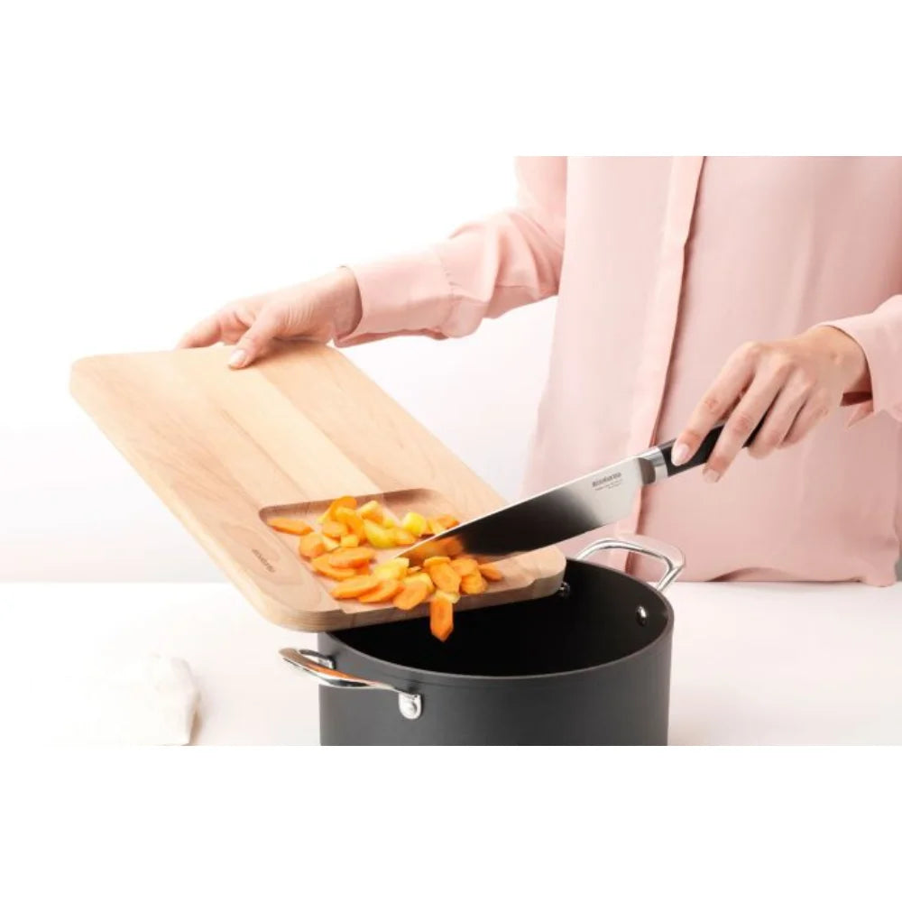 Brabantia ｜PROFILE Chopping Board for Vegetables 大號木製蔬果砧板 ｜1.8 x 25 x 40cm