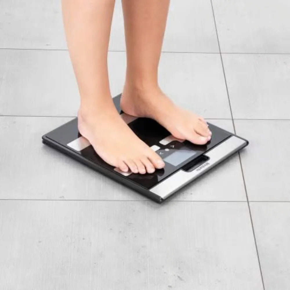 Brabantia丨Bathroom Scale 免電池電子浴室磅 4.3x30x30cm丨黑色