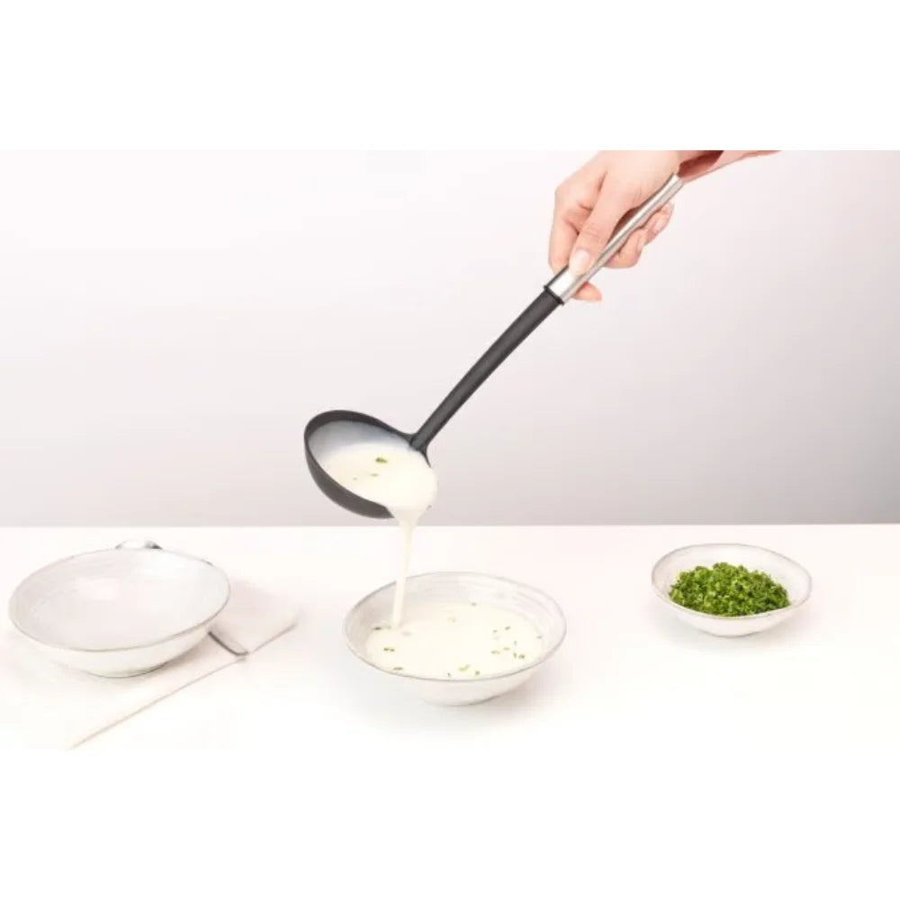 Brabantia ｜PROFILE Non-stick Soup Ladle 不銹鋼柄易潔湯殼 32.5cm