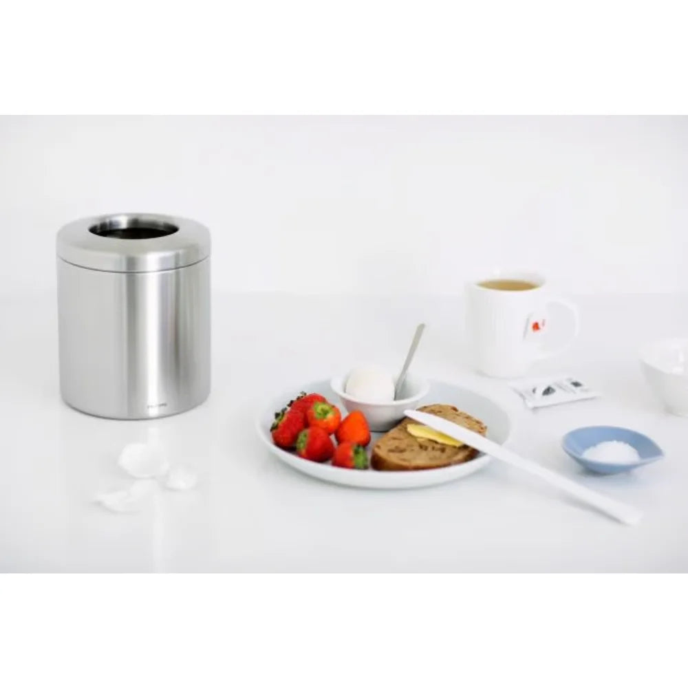 Brabantia ｜Table Bin 小型餐桌垃圾桶｜16.1 x 14.3 x 14.3cm｜磨砂鋼