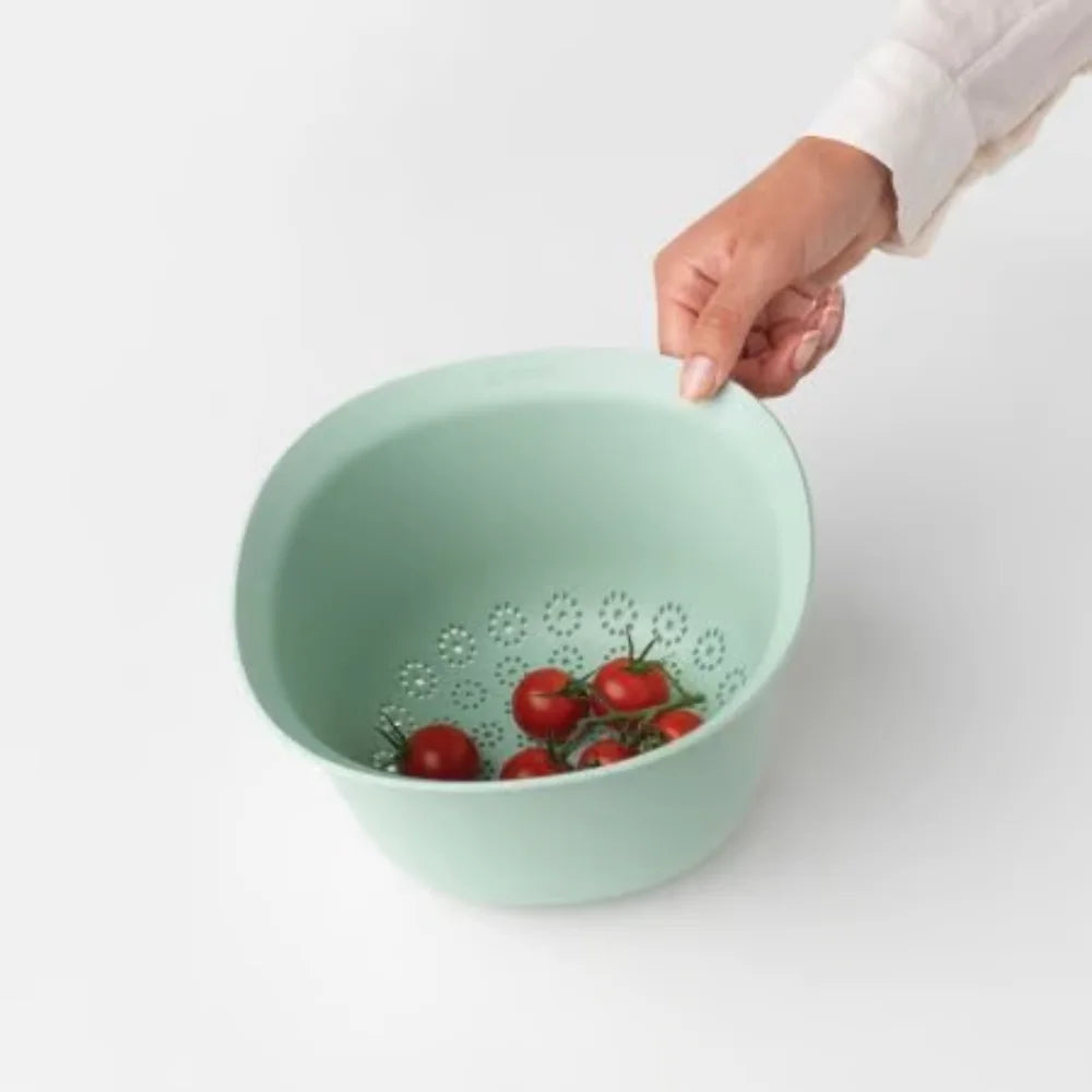 Brabantia ｜TASTY+ Colander 綠色筲箕 ｜2.4L｜13.2 x 21.5 x 21.5cm