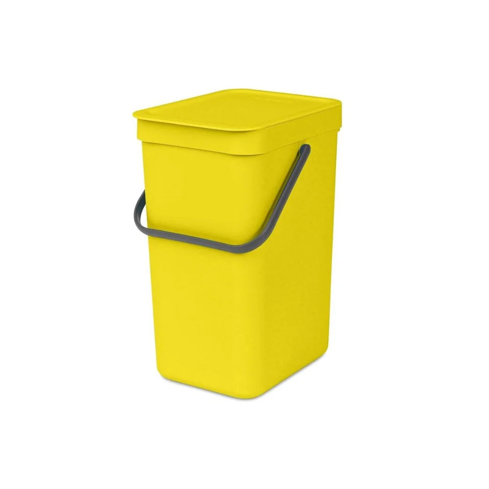 Brabantia｜Sort & Go Waste Bin 掛牆式手提回收垃圾桶 12L｜塑膠內桶｜4款顏色