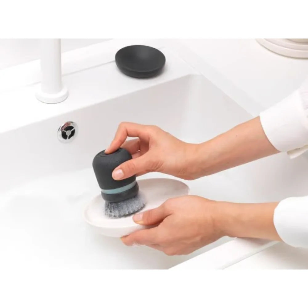 Brabantia ｜Soap Dispensing Dish Brush 壓液式洗碗刷連底座｜兩款顏色