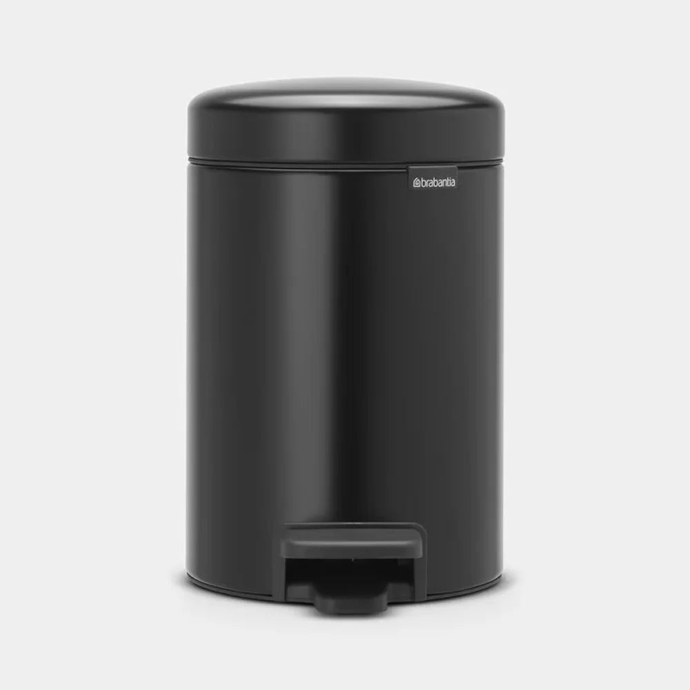 Brabantia｜Newicon Pedal Bin Round Pedal Bin 3L｜Plastic inner bin｜5 colors 5 Colors 