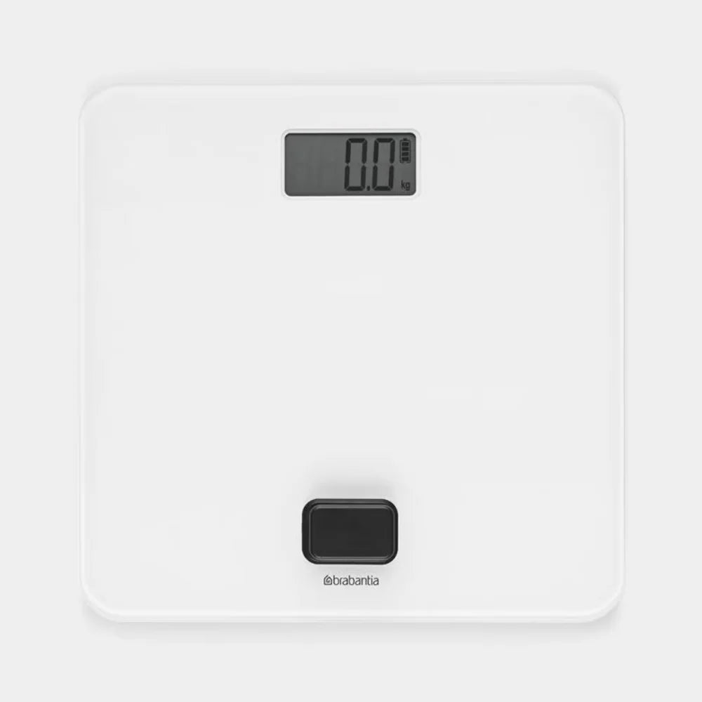 Brabantia丨Bathroom Scale 免電池電子浴室磅 4.3x30x30cm丨2種顏色