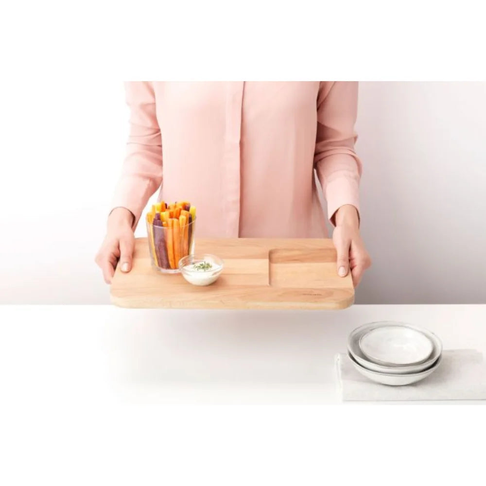 Brabantia ｜PROFILE Chopping Board for Vegetables 大號木製蔬果砧板 ｜1.8 x 25 x 40cm