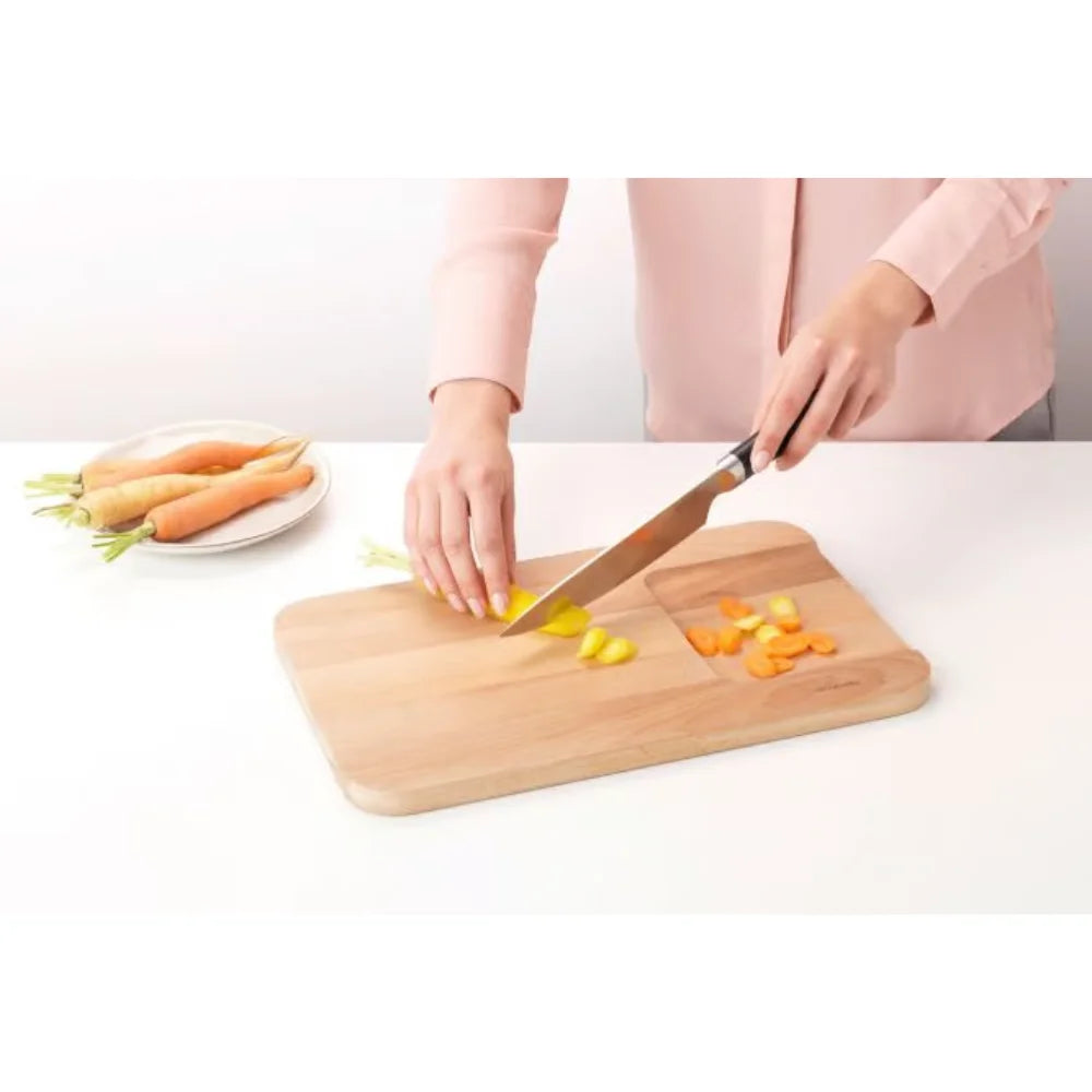 Brabantia ｜PROFILE Chopping Board for Vegetables 大號木製蔬果砧板 ｜1.8 x 25 x 40cm