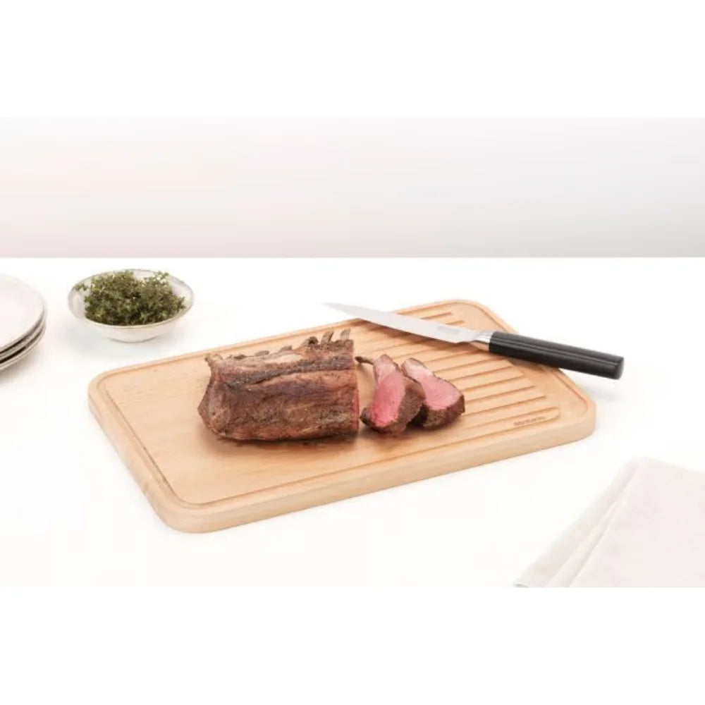 Brabantia ｜PROFILE Chopping Board for Meat 大號木製肉類砧板 ｜1.9 x 25 x 40cm