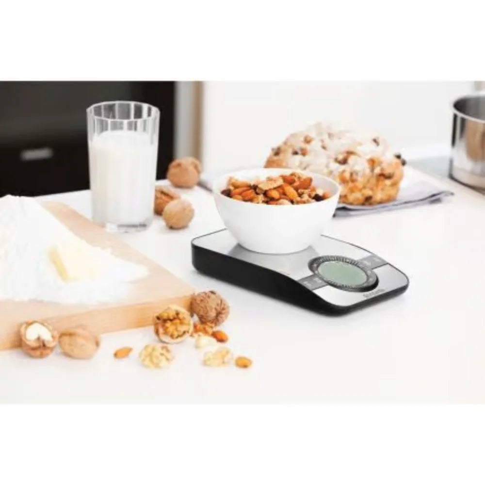 Brabantia｜PROFILE Kitchen Scale 長方形電子食物磅｜磨砂鋼