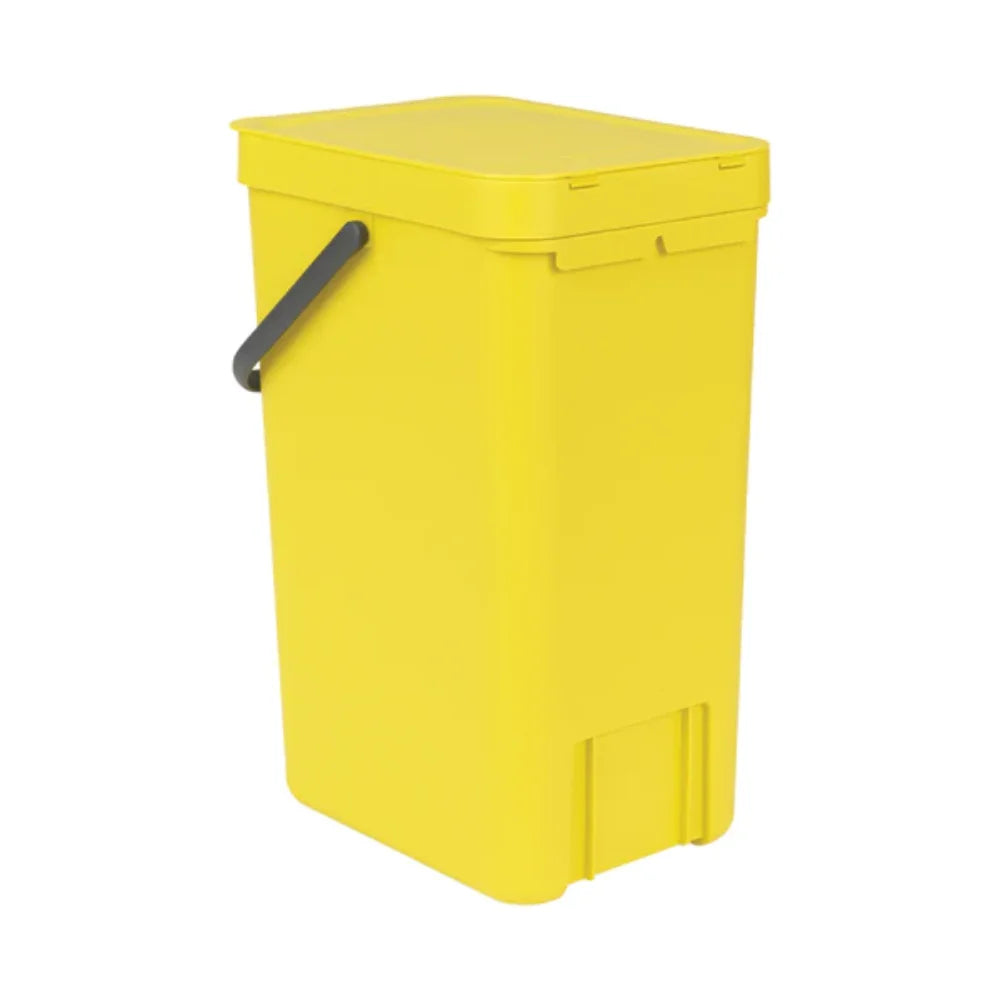 Brabantia｜Sort & Go Waste Bin 掛牆式手提回收垃圾桶 16L｜塑膠內桶｜4款顏色