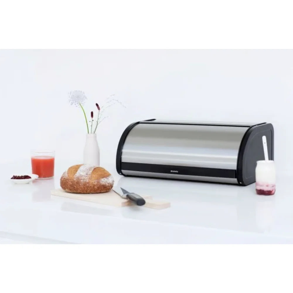 Brabantia丨Roll Top Bread Bin 半圓形麵包箱丨四種顏色