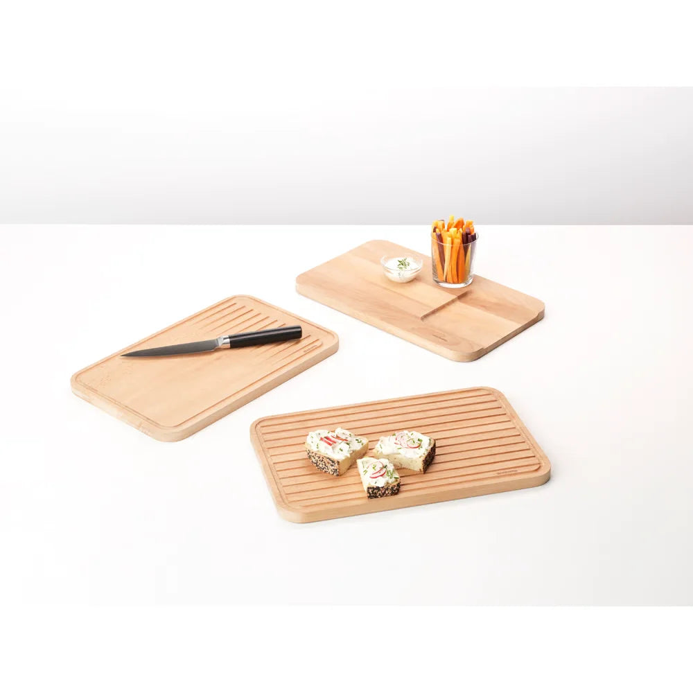 Brabantia ｜PROFILE Chopping Board for Meat 大號木製肉類砧板 ｜1.9 x 25 x 40cm