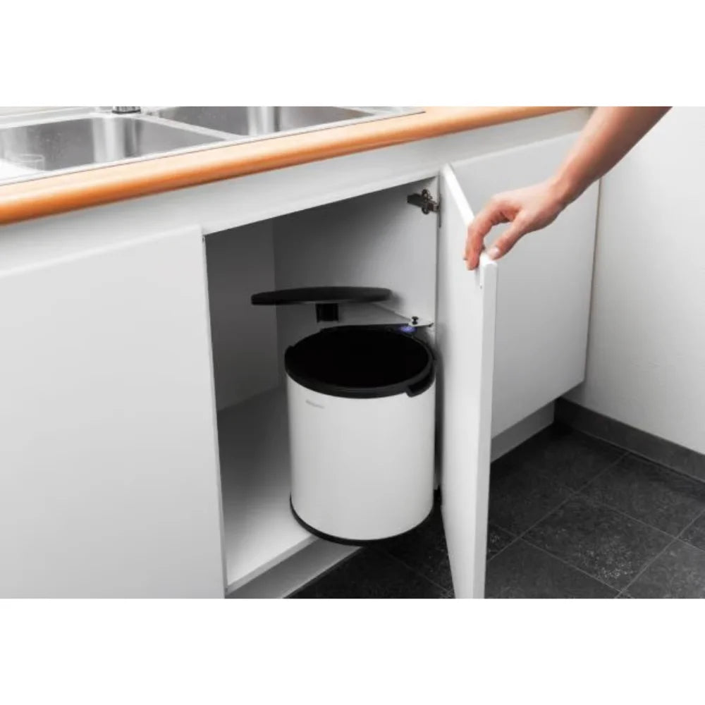 Brabantia｜Built-in Bin 崁入式垃圾桶 15L｜塑膠內桶｜2款顏色