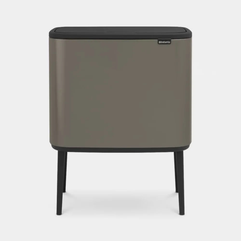 Brabantia｜Bo Touch Bin 彈蓋垃圾桶 36L｜塑膠內桶｜3款顏色