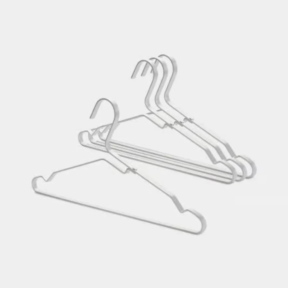 Brabantia丨Aluminium Clothes Hangers x 4 4個裝鋁合金衣架 丨2個顏色