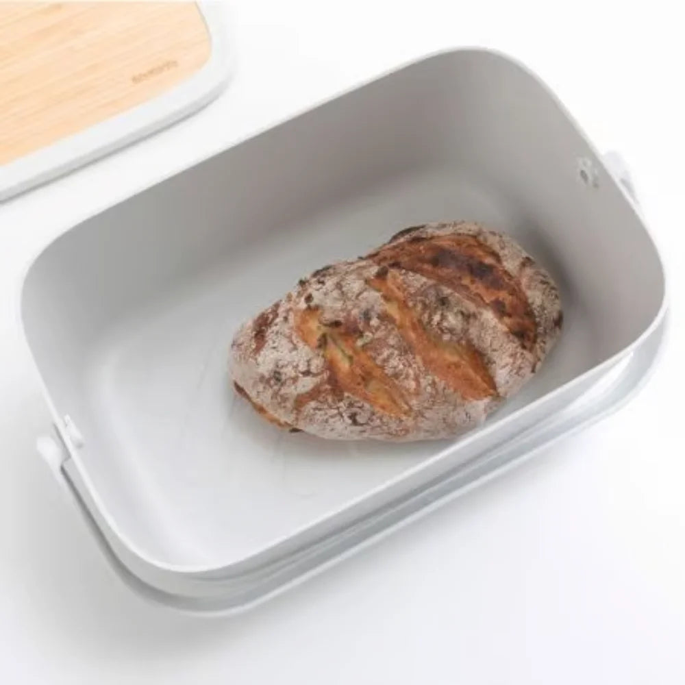 Brabantia丨Nic Bread Bin 手挽麵包盒丨兩種顏色