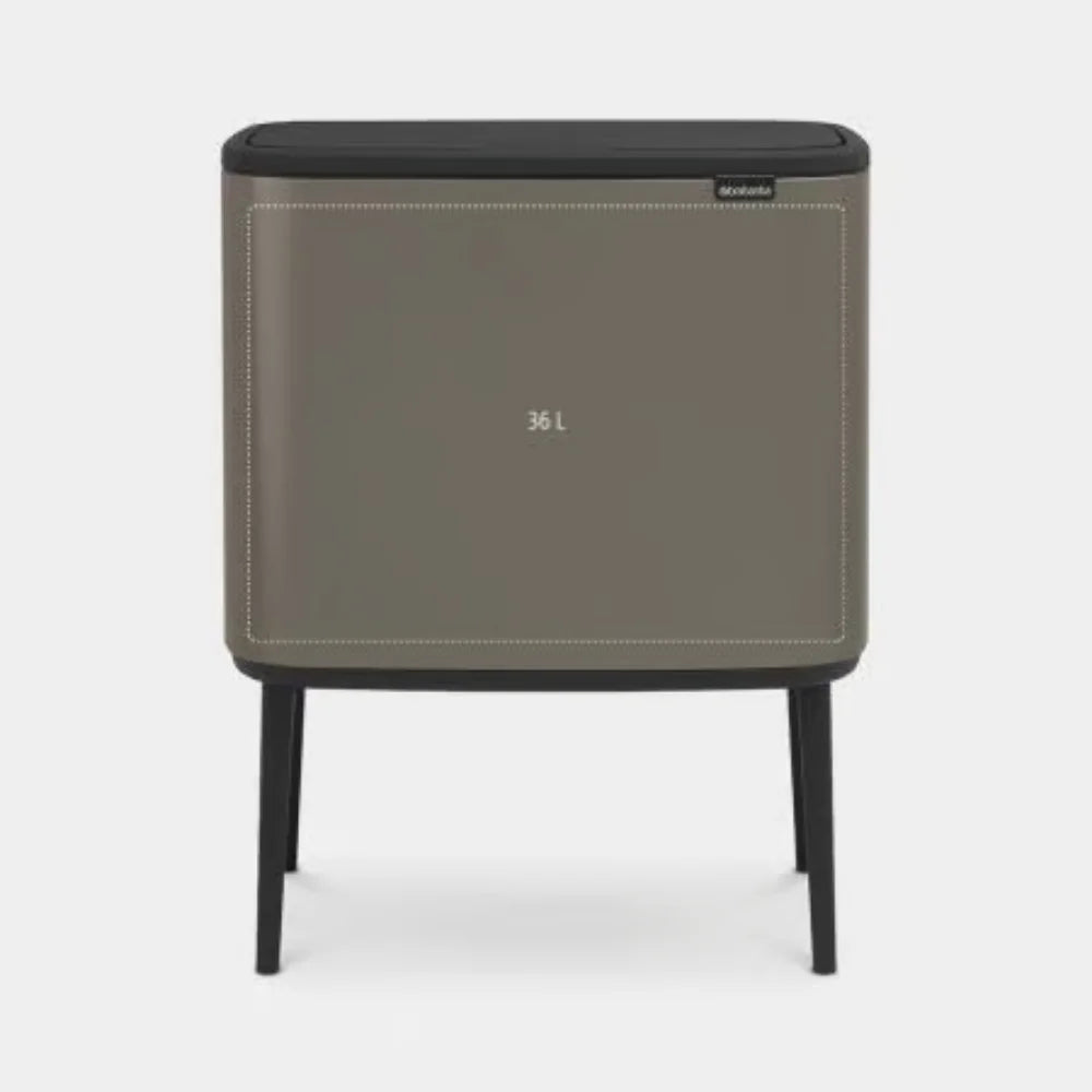 Brabantia｜Bo Touch Bin 彈蓋垃圾桶 36L｜塑膠內桶｜3款顏色