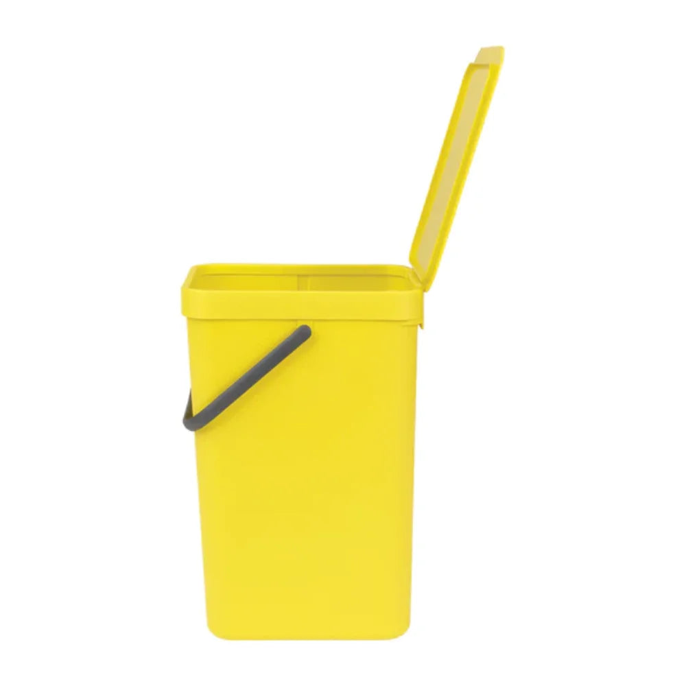 Brabantia｜Sort & Go Waste Bin 掛牆式手提回收垃圾桶 16L｜塑膠內桶｜4款顏色