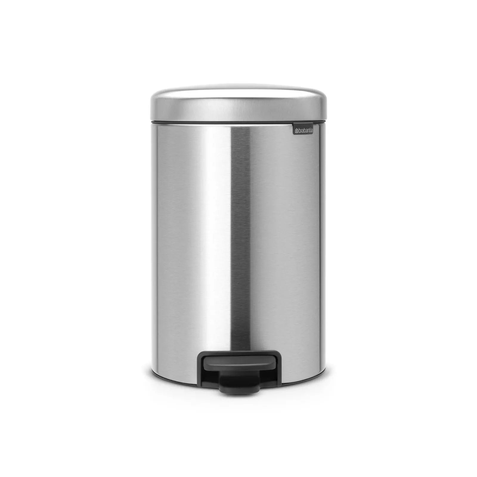 Brabantia｜NewIcon Pedal Bin 圓形腳踏垃圾桶 12L｜塑膠內桶｜4款顏色