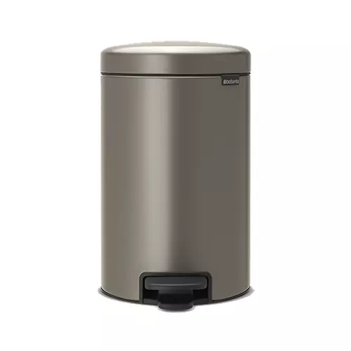 Brabantia｜NewIcon Pedal Bin Round Pedal Bin 12L｜Plastic inner bin｜4 colors