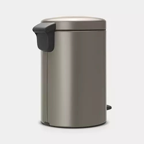 Brabantia｜NewIcon Pedal Bin 圓形腳踏垃圾桶 12L｜塑膠內桶｜4款顏色