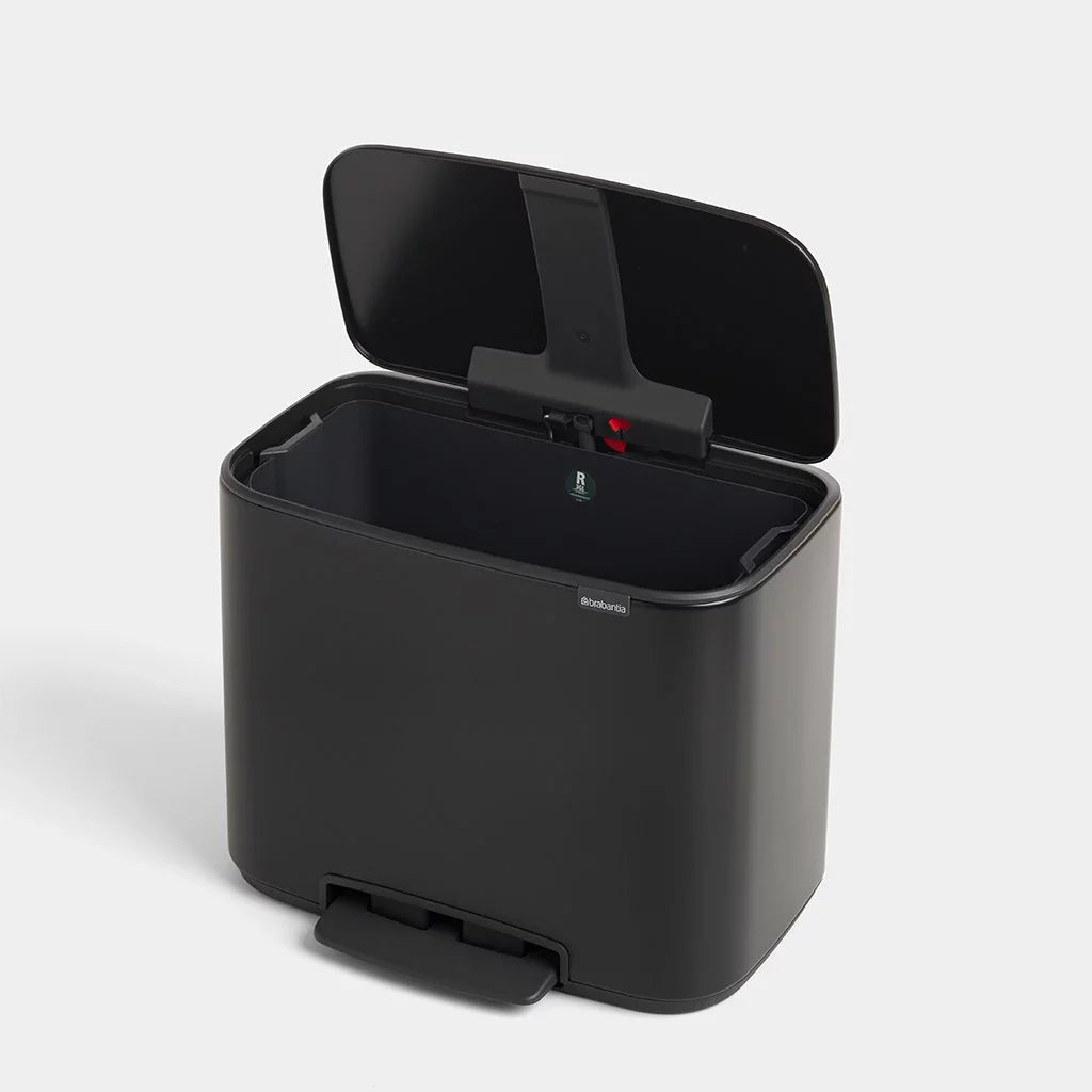 Brabantia｜Bo Pedal Bin 長形防指紋腳踏桶 36L｜4款顏色