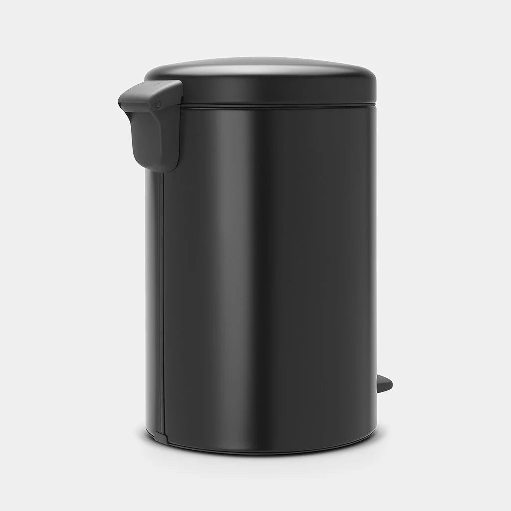 Brabantia｜Pedal Bin Newlcon 不銹鋼靜音圓形腳踏垃圾桶 20L｜塑膠內桶｜5款顏色