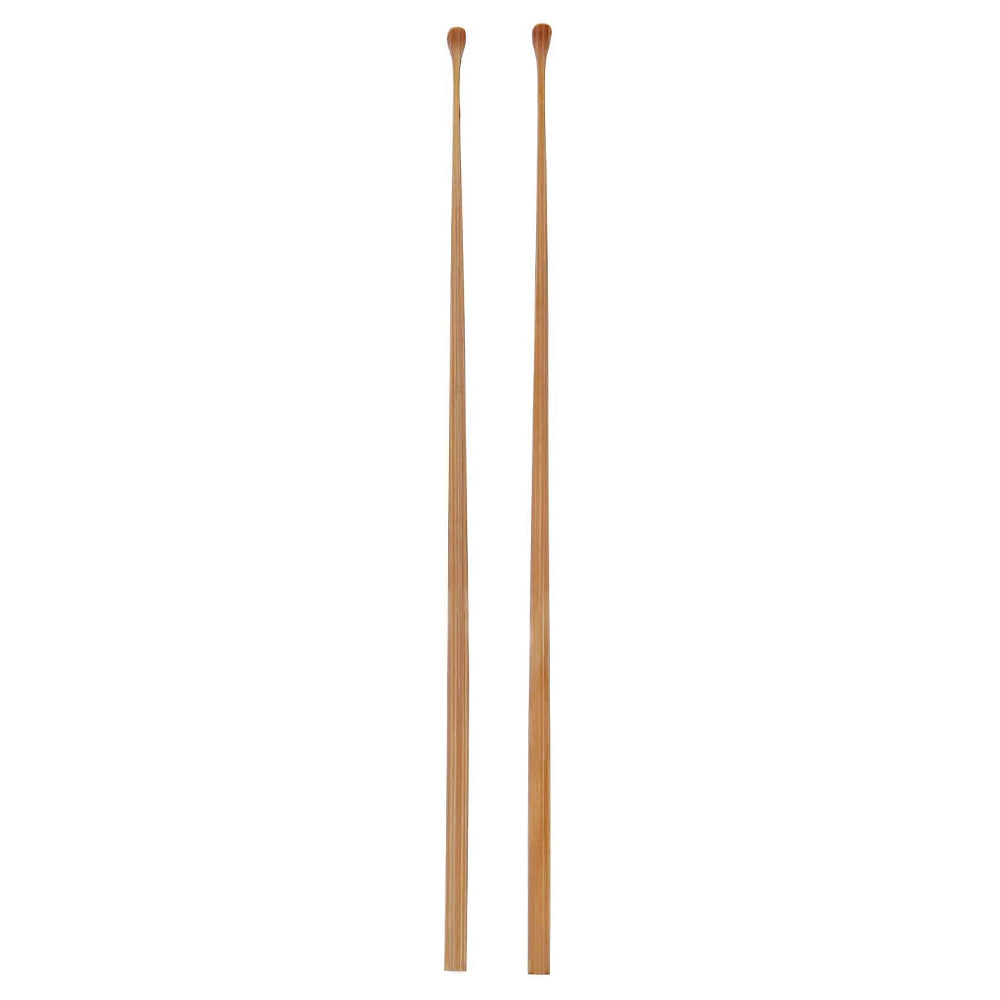 Green Bell Craftsmanship｜Bamboo Ear Pick Premium Natural Coal Bamboo Ear Pick｜Pack of 2